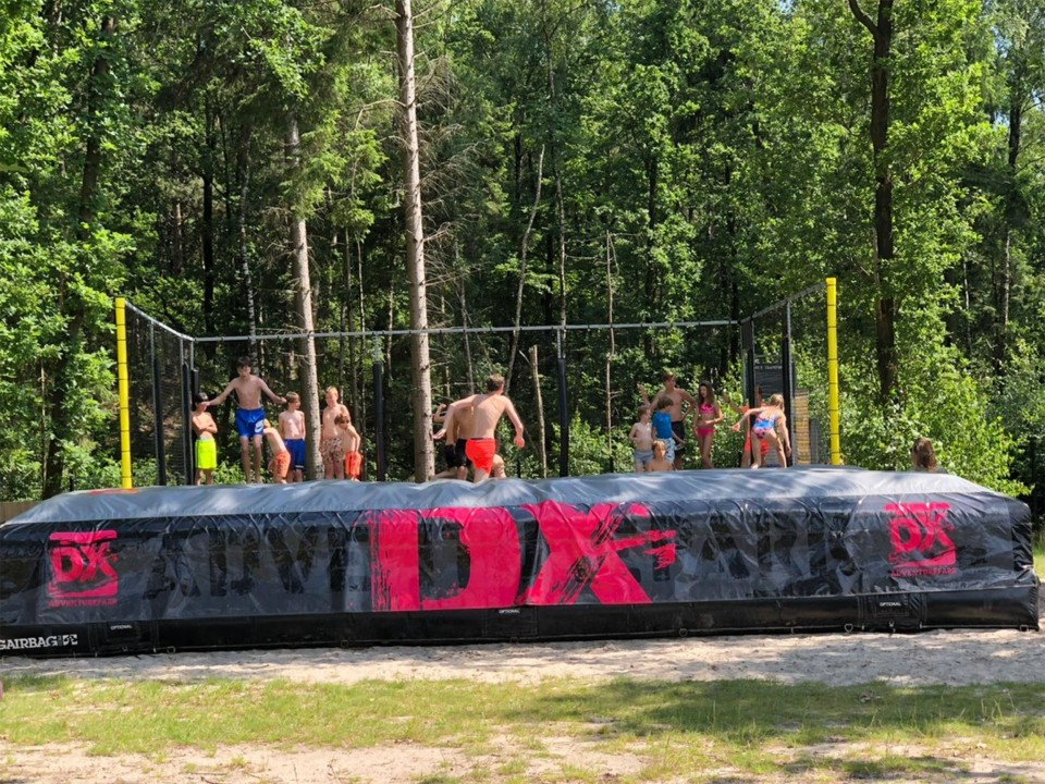 trampolines met Bigairbag trampolines met Bigairbag